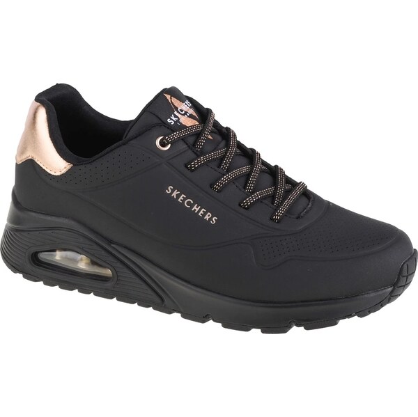 Čierne dámske tenisky Skechers Uno-Shimmer Away 155196-BBK 61532154