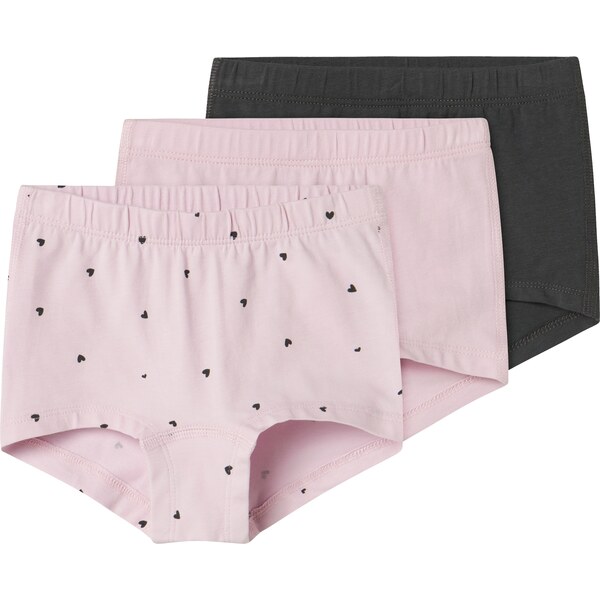 NAME IT Nohavičky svetloružová / čierna 61625617