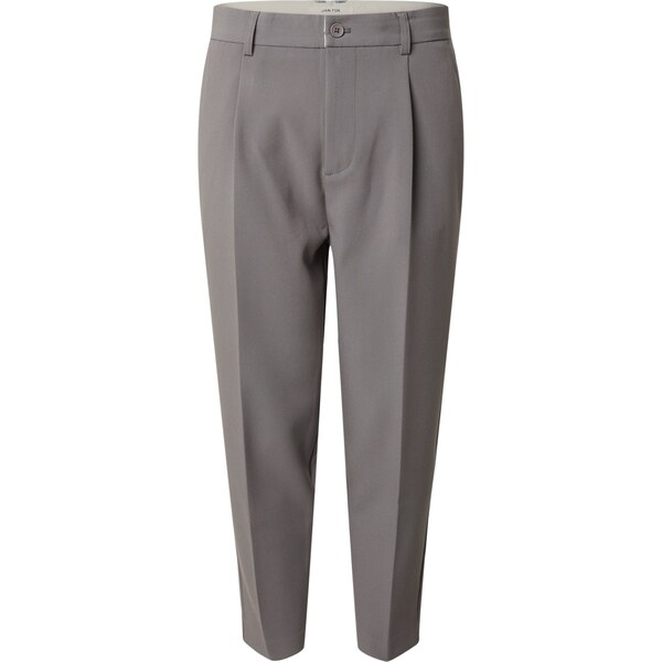 DAN FOX APPAREL Nohavice s pukmi Toni sivá 61947936