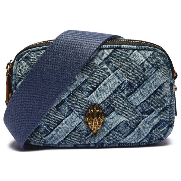 Kurt Geiger Džínsová crossbody kabelka 690-2ZIP KENSINGTON 61554772