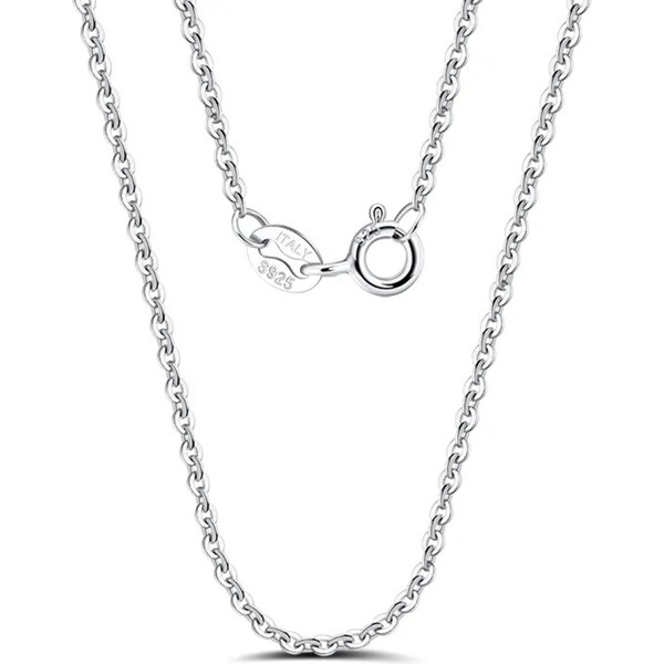 MAJYA Strieborná retiazka LEVON 40 cm | šírka 1 mm 11418 64582508