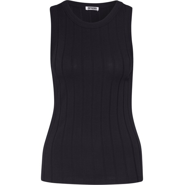 DRYKORN Vyšívaný top Olina čierna 32902361