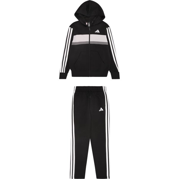 ADIDAS SPORTSWEAR Tréningový komplet sivá / svetlosivá / čierna / 62908309