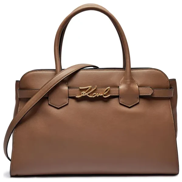 Karl Lagerfeld Kožený kufrík K/SIGNATURE 61574975