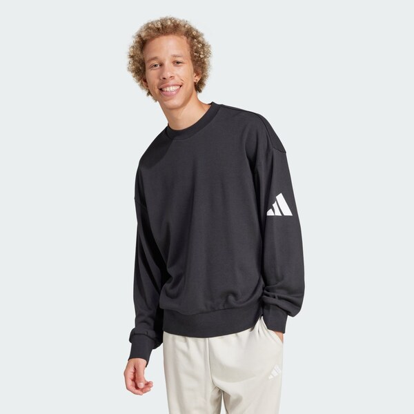 Adidas Mikina Essentials Loose Fit 3 Bar Logo 61592806