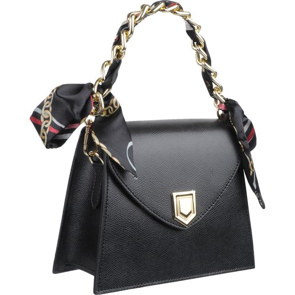 Čierna kožená talianska crossbody kabelka Virginia Nera NovaKabelka.sk 61590929