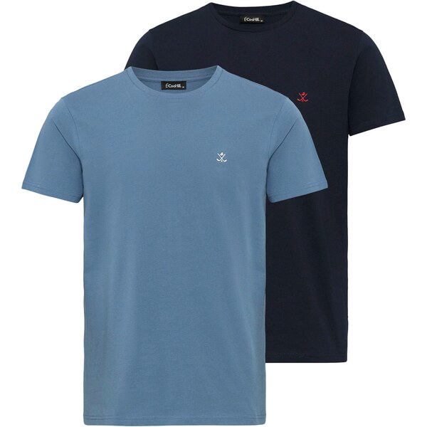 Cool Hill Tričko modrá / krvavo červená / biela 58253254