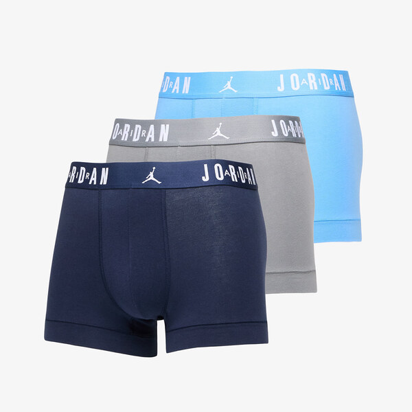 Boxerky Jordan Jhm Mens Flight Cotton Trunk 3-Pack University Blue XL 61254575