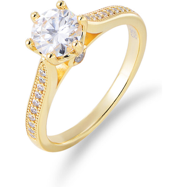 Olivie Stříbrný zásnubní prsten GOLD 9320 65048760