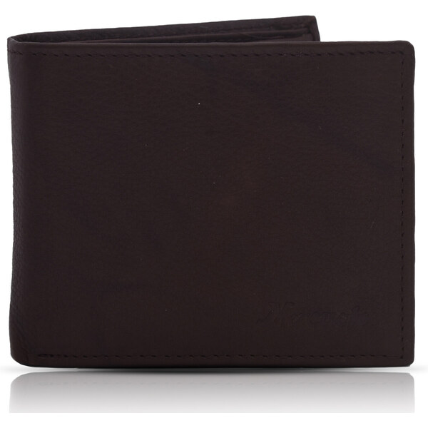 Malá pánska kožená peňaženka MERCUCIO hnedá 2311040 61593752