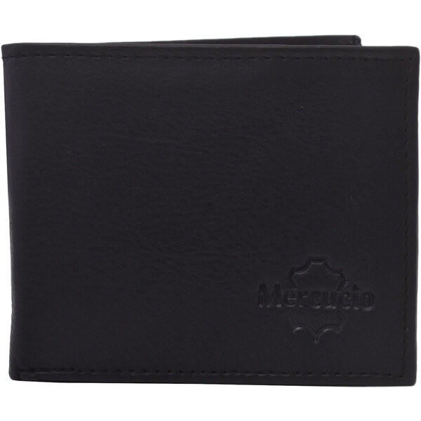 Malá pánska kožená peňaženka MERCUCIO čierna 2311040 61593753