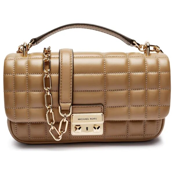 Michael Kors Kožená kabelka na rameno Tribeca 61257106