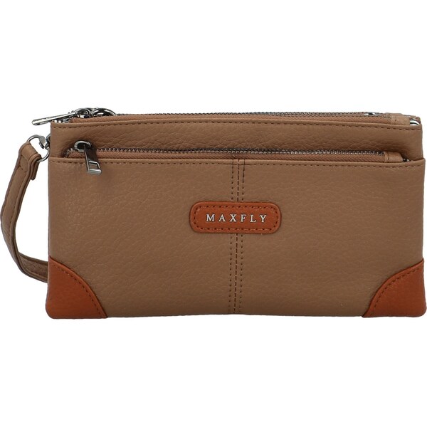 Dámska crossbody kabelka tmavobéžová - MaxFly Kandes béžová 61635593