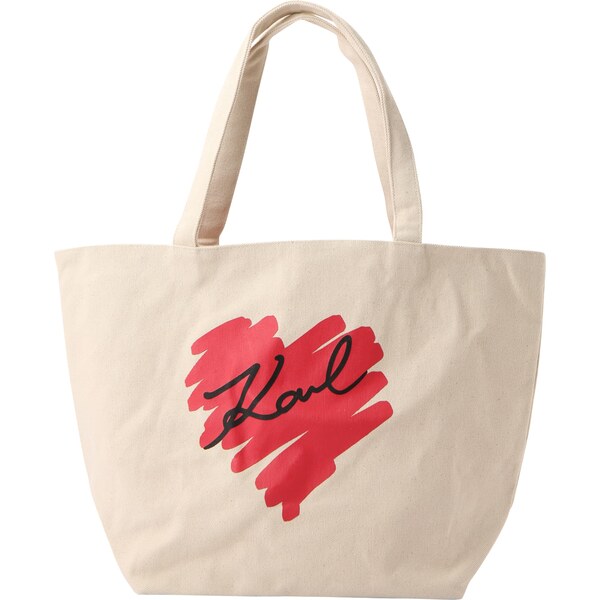 Karl Lagerfeld Shopper červená / čierna / prírodná biela 61947148