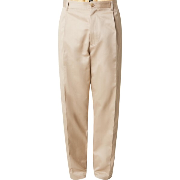 BOSS Plisované nohavice C-Kai-DPL béžová 63154630
