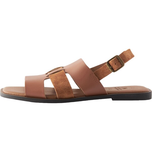 Next Sandále Forever karamelová 62239785