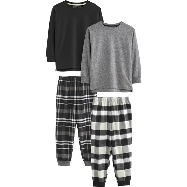 Next Pyžamo sivá / čierna 63253373