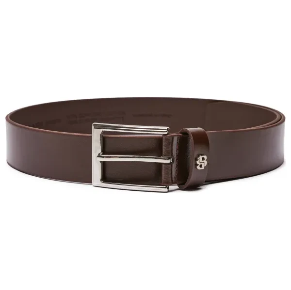 BOSS BLACK Kožený opasok Emal-B 61763387