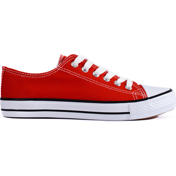 SHELOVET Klasické červené tenisky JN-101BIG-R 66147264