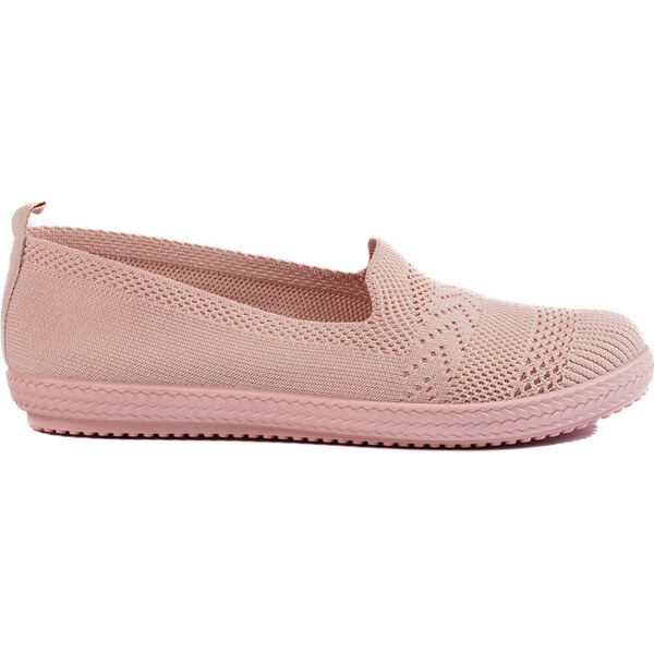 SHELOVET Ružové textilné slip-on JM-763RO 66148489