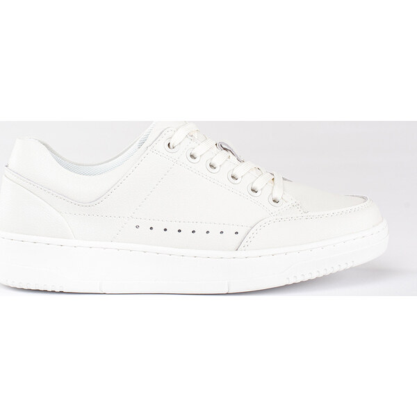 SHELOVET Biele dámske tenisky na vysokej platforme 23706W 66148777