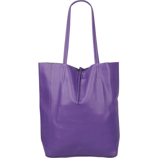 Fialová kožená talianska kabelka Annalisa Viola NovaKabelka.sk 60439876