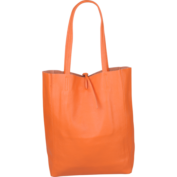 Oranžová kožená talianska kabelka Annalisa Arancia Chiara NovaKabelka 60510265