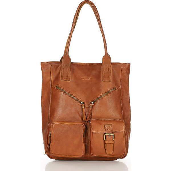 MARCO MAZZINI camel kabelka s vreckami (vs31d) 52671880