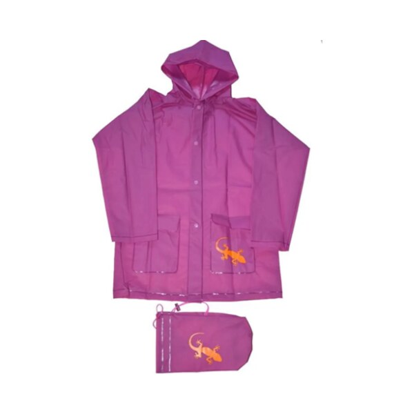 Pláštenka Salamander + vrecúško Pidilidi PL0045-03 ružová 61334598