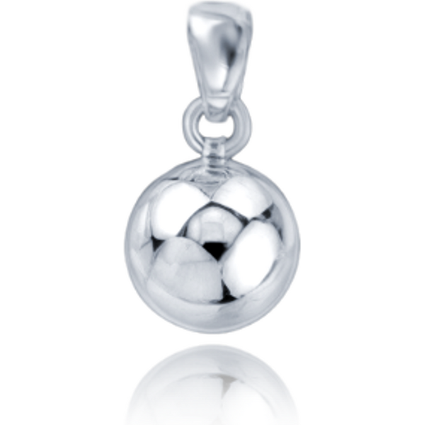 OLIVIE MINET Zlatý přívěs z bílého zlata půl kulička Au 585/1000 64916959