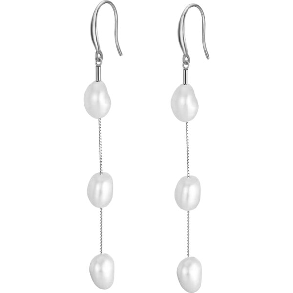 MAJYA Strieborné náušnice s perlami KATIE 11166 64582128