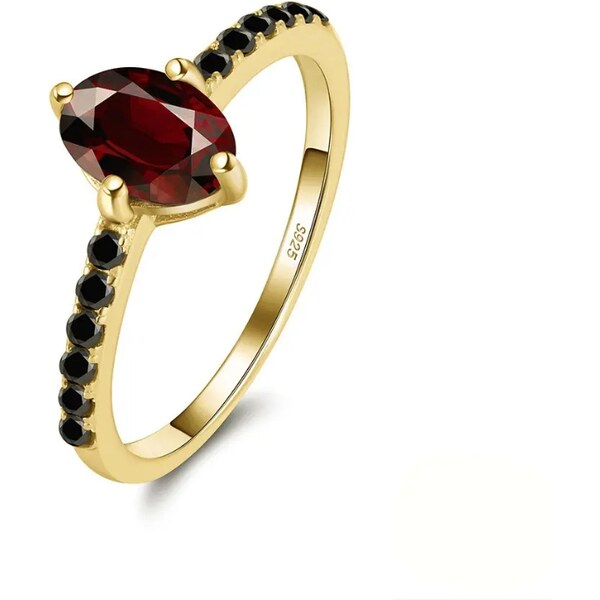 MAJYA Strieborný prsteň BESS pozlátený 11316/5 64582297