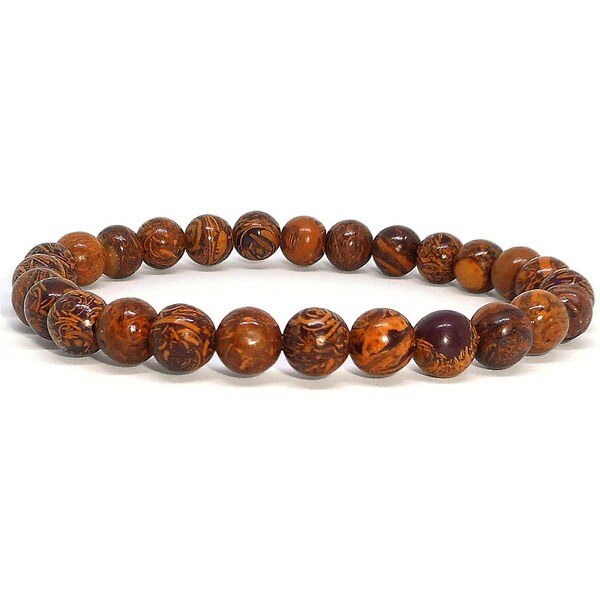 Olivie Náramok 8mm SLONÍ JASPIS 9138 59109192