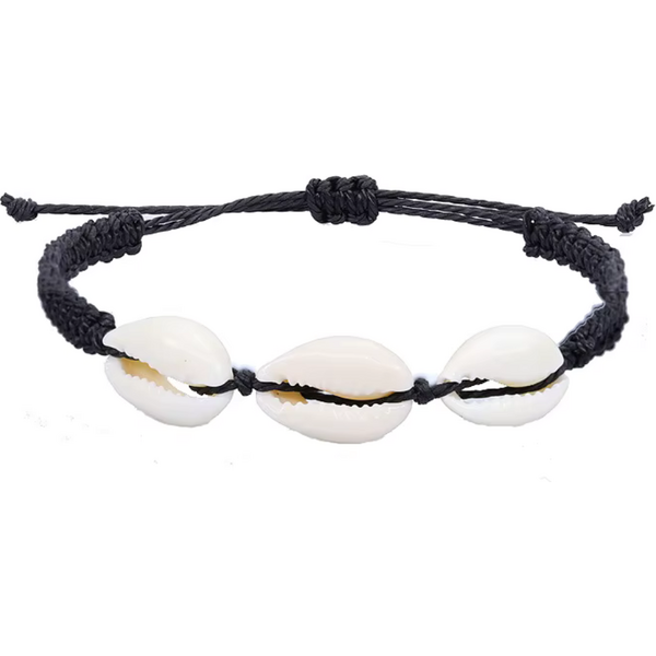 Olivie Náramok z mušlí ČIERNY 9235 63314773