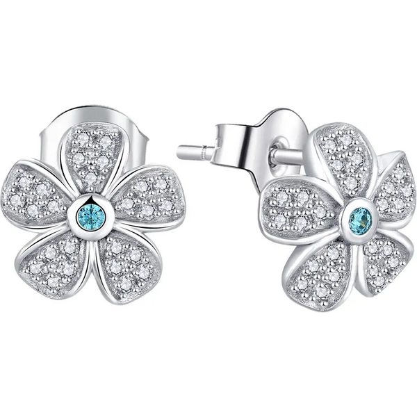 Olivie Stříbrné náušnice KVÍTEK 9305 65048753