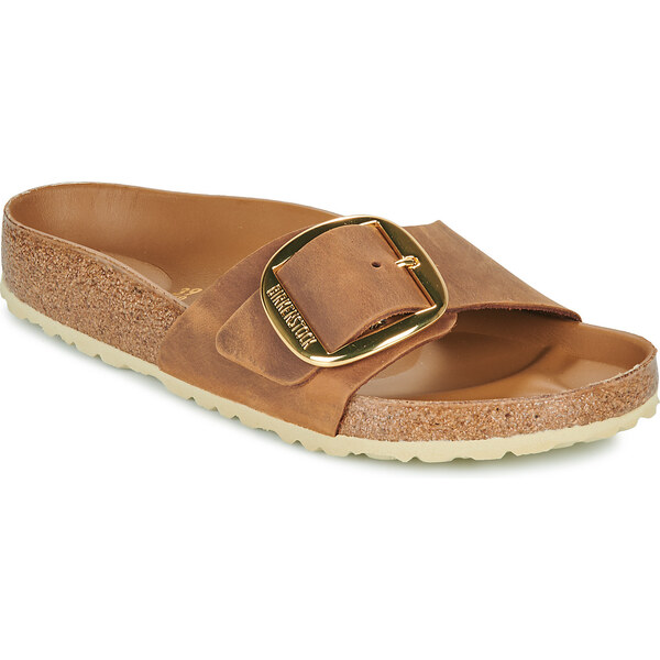 BIRKENSTOCK Šľapky Madrid Big Buckle LEOI Cognac HEX BIRKENSTOCK 62505000