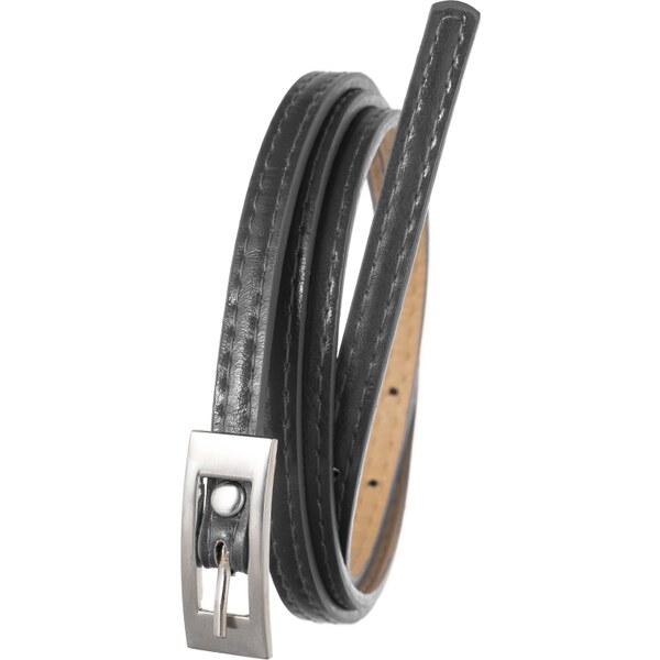 4U Cavaldi Tenký dámsky opasok z prešívanej ekologickej kože - Cavaldi 58385309