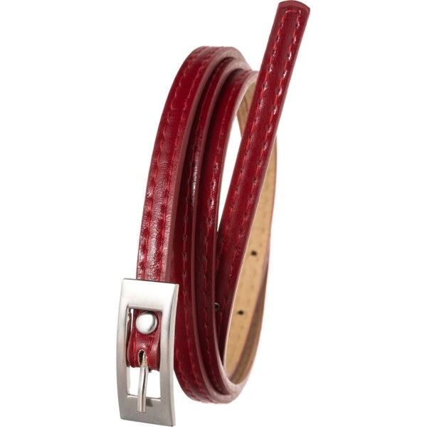 4U Cavaldi Tenký dámsky opasok z prešívanej ekologickej kože - Cavaldi 58385308