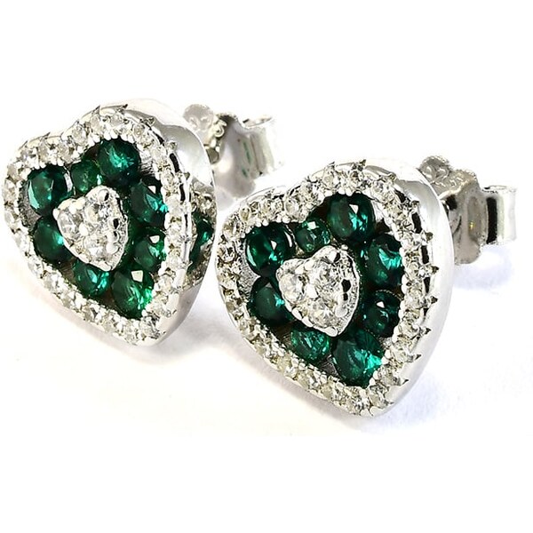 Strieborné náušnice Glare 650 59668959