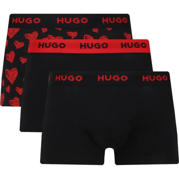 Hugo Bodywear Boxerky 3-balenie TRUNK TRIPLET DESIGN 63237584