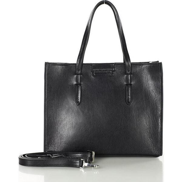 MARCO MAZZINI Čierna dámska elegantná shopper kabelka (G12152a) 54210723