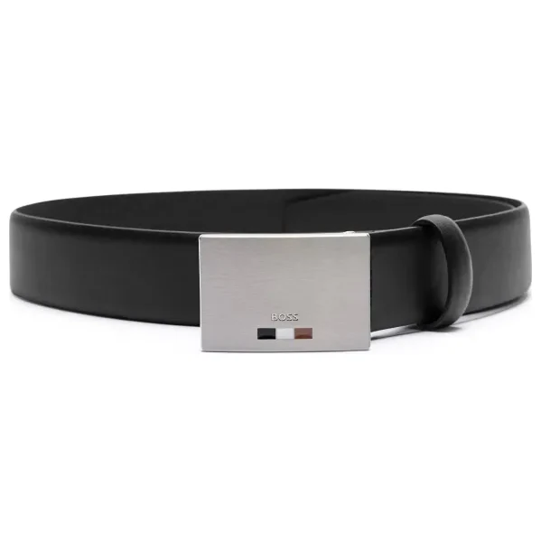 BOSS BLACK Kožený opasok Strom-Icon-En_Sz35 61718070