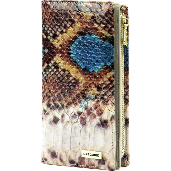 Dámska kožená peňaženka Gregorio modrá KZ55237 62178775