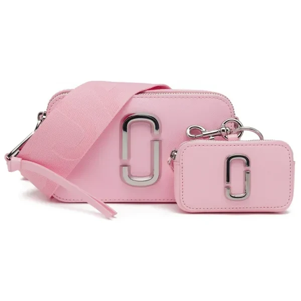 Marc Jacobs Kožená kabelka na rameno + príručná taštička The snapshot 61749346