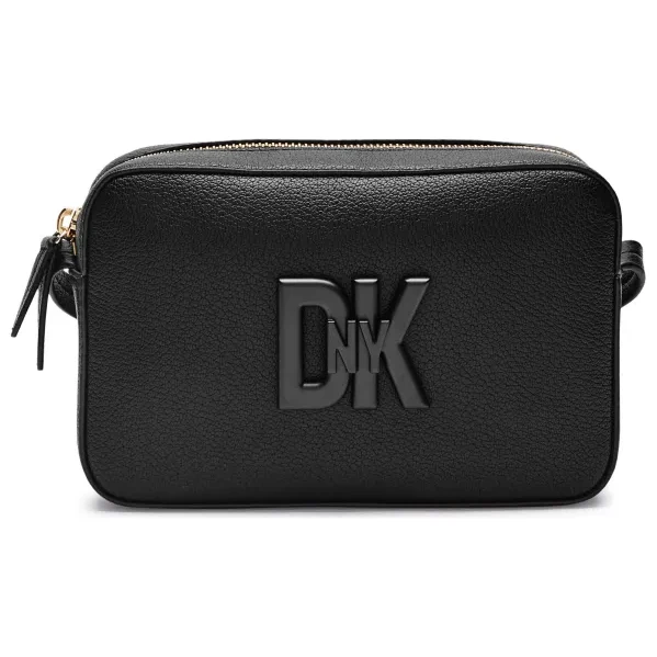 DKNY Kožená crossbody kabelka 61704345