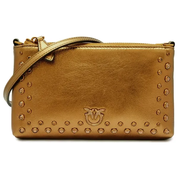 Pinko Kožená listová kabelka 61674579