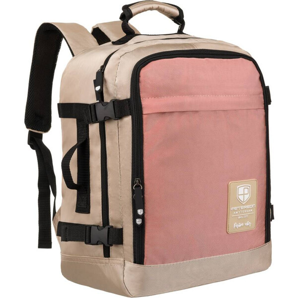 Priestranný cestovný kabínový ruksak s USB portom - Peterson 61675629