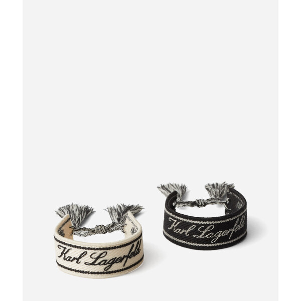 NÁRAMOK KARL LAGERFELD HOTEL KARL WOVEN BRACELET SET 58164580