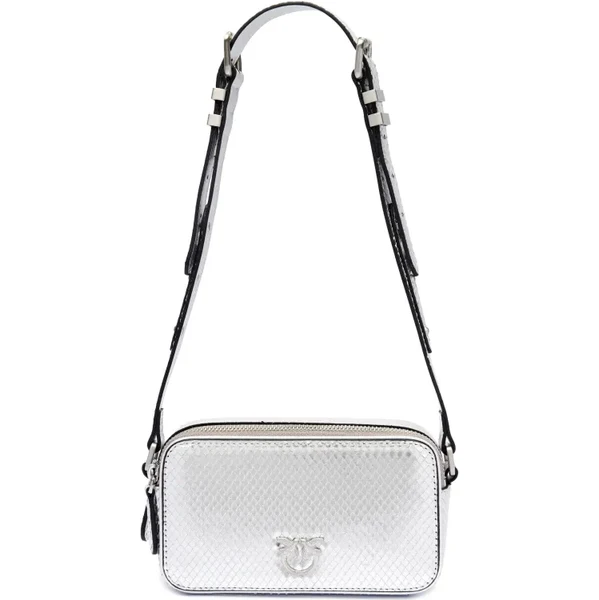 Pinko Kožená kabelka na rameno CAMERA CASE 61740302