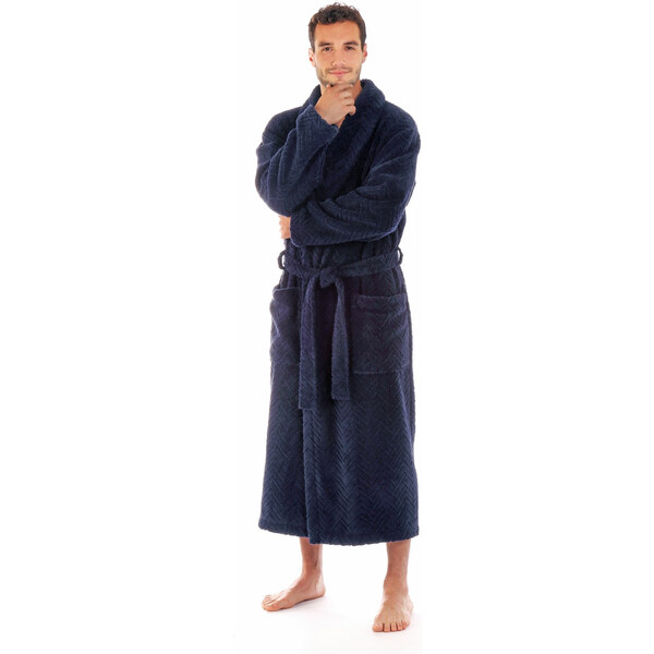 Pánsky župan Athena 2116 tmavomodrý - Vestis 60298123